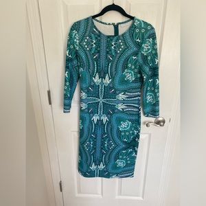 New York & Company Paisley Dress